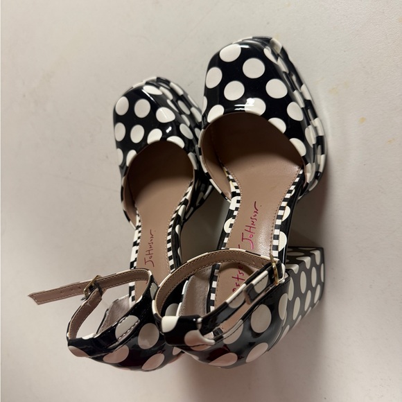 Betsey Johnson Shoes - Betsy Johnson Black and White Polka Dot Women's Shoes